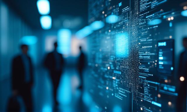 Concept of futuristic business reporting